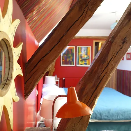 فندق مبيت وإفطار La Ferme Des Isles Autheuil-Authouillet